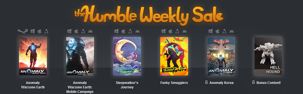 Humble weekly sale Anomaly